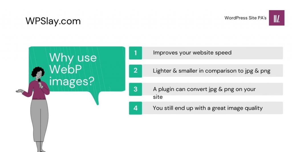 Why you should use WebP images format on your WordPress site
